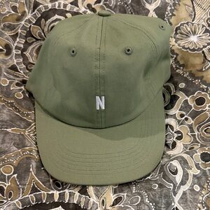 Norse Projects Twill Sports Cap in Green